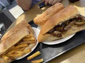 Sandwich jambon corse